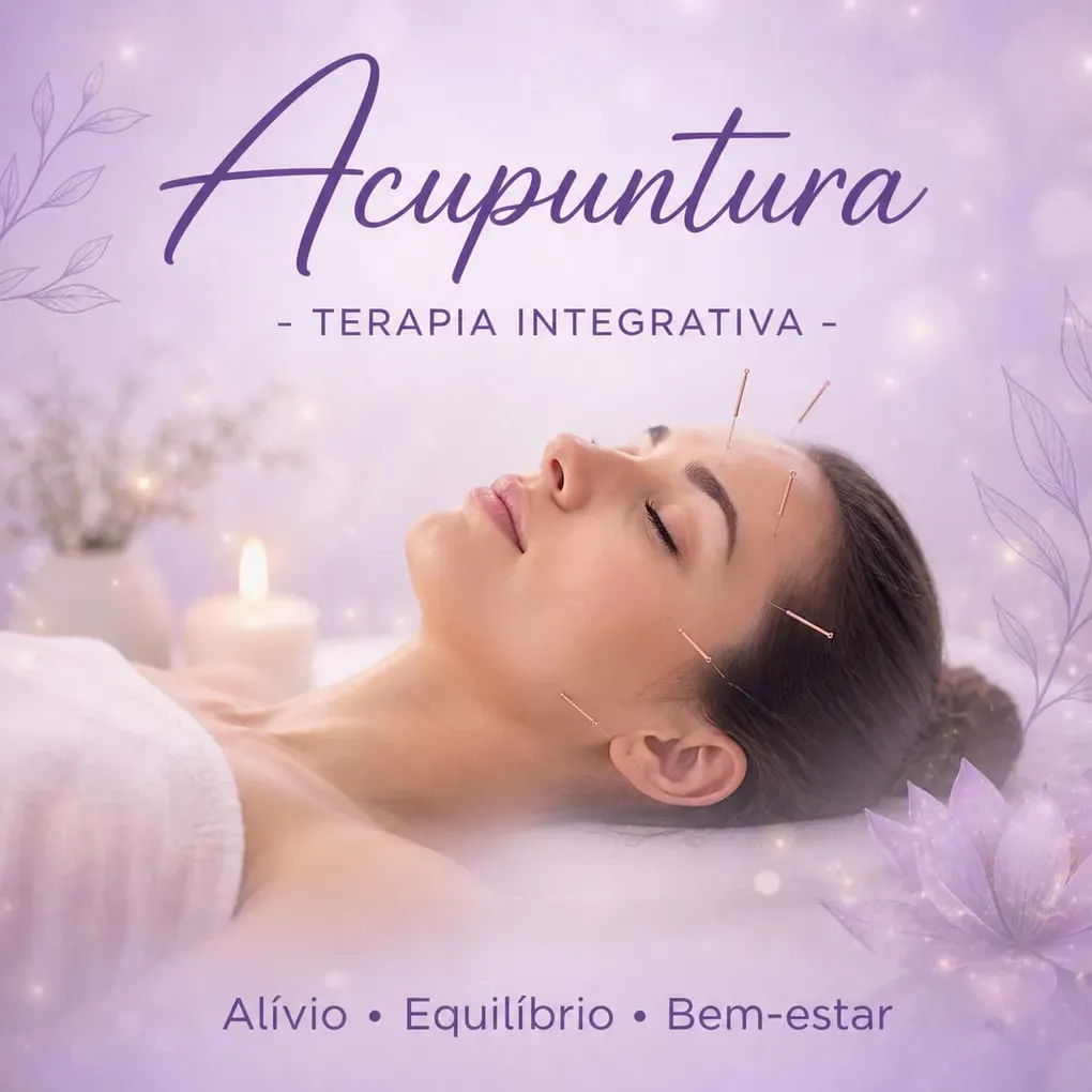 Sessão de acupuntura
